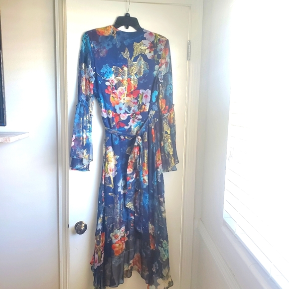 Nicole Miller Wrap Dress - Picture 2 of 3